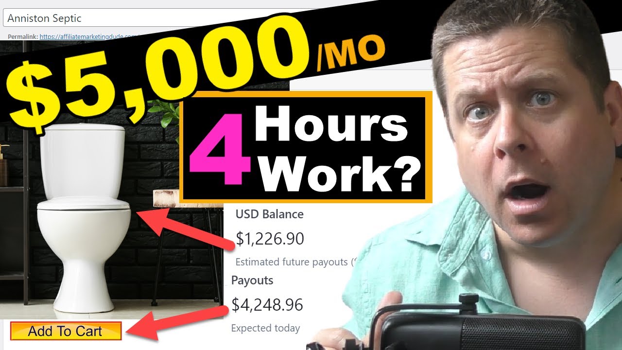 $5K A Month - 4 Hours Work? - Easy Online Side Hustle
