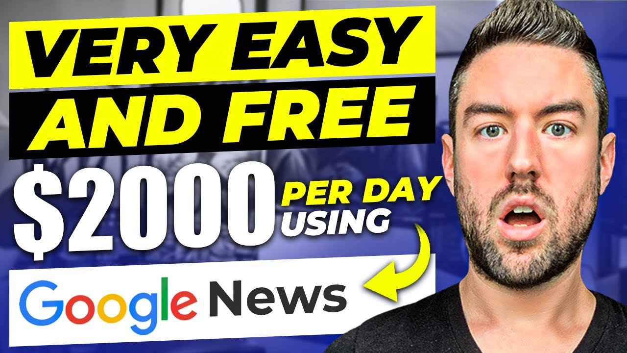 Earn $2000 PER DAY from Google News For FREE! (COPY/PASTE 2023)