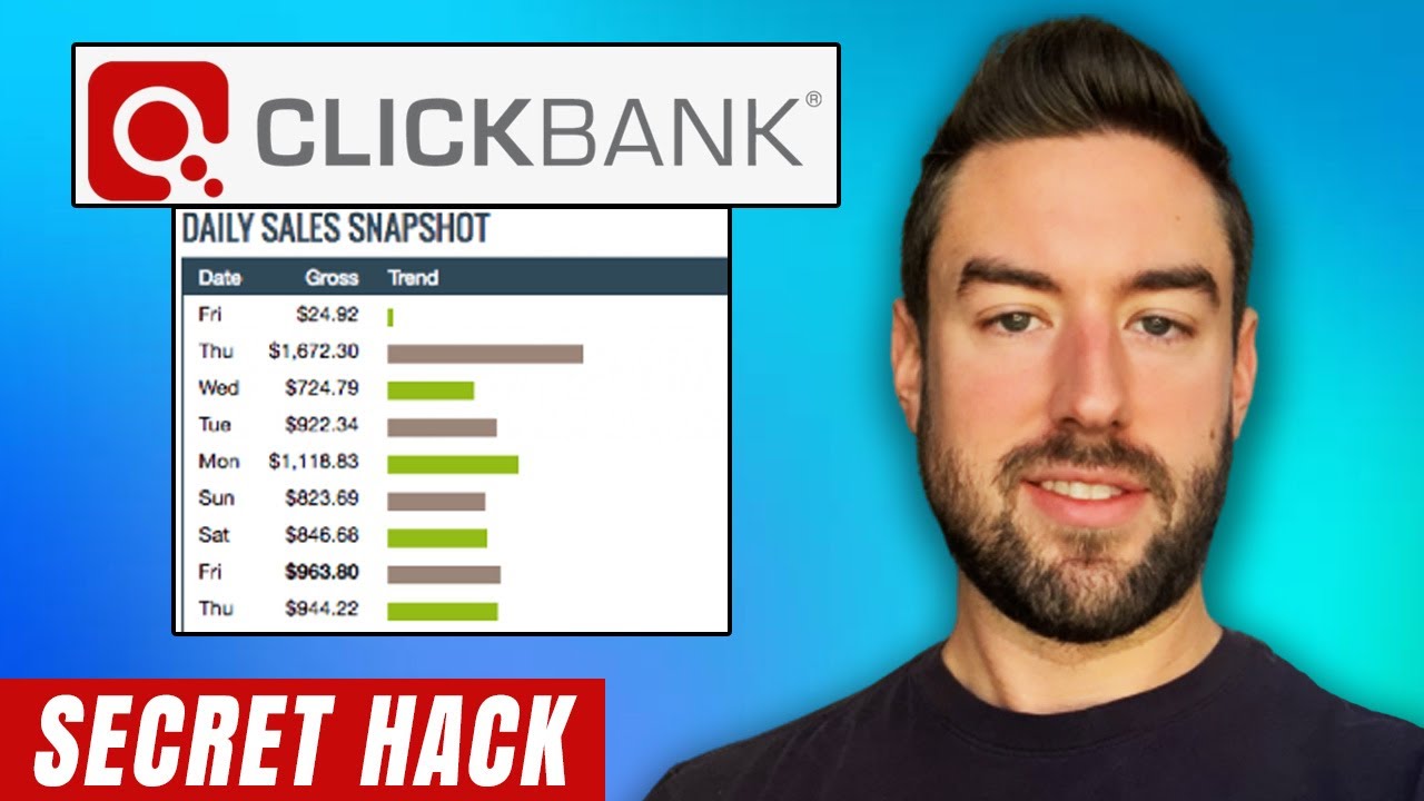 Easy $300 Per Day On ClickBank With This Hack [Step-By-Step Tutorial]