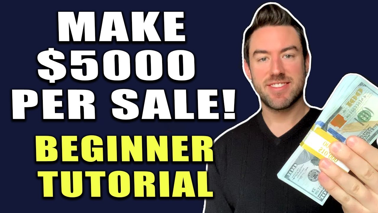 High Ticket Affiliate Marketing For Beginners! (STEP BY STEP)