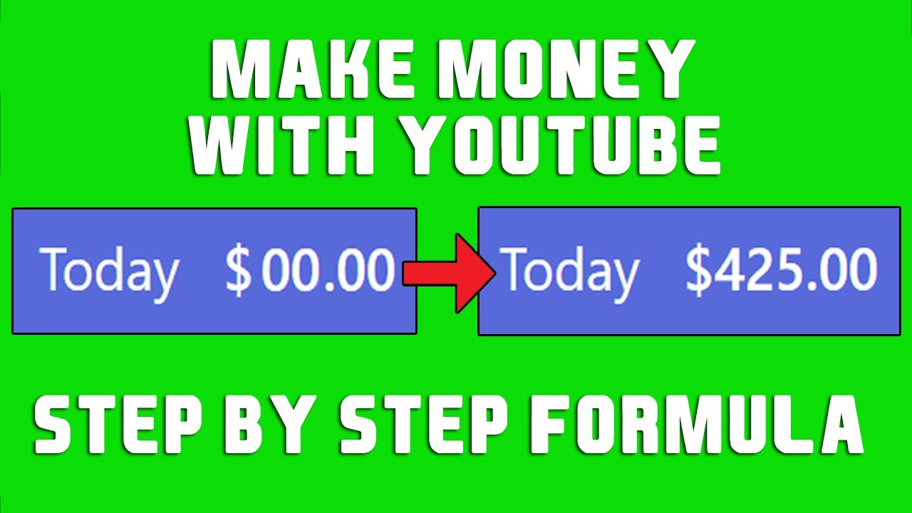 How To Make Money On Youtube in 2020 (FULL FORMULA)