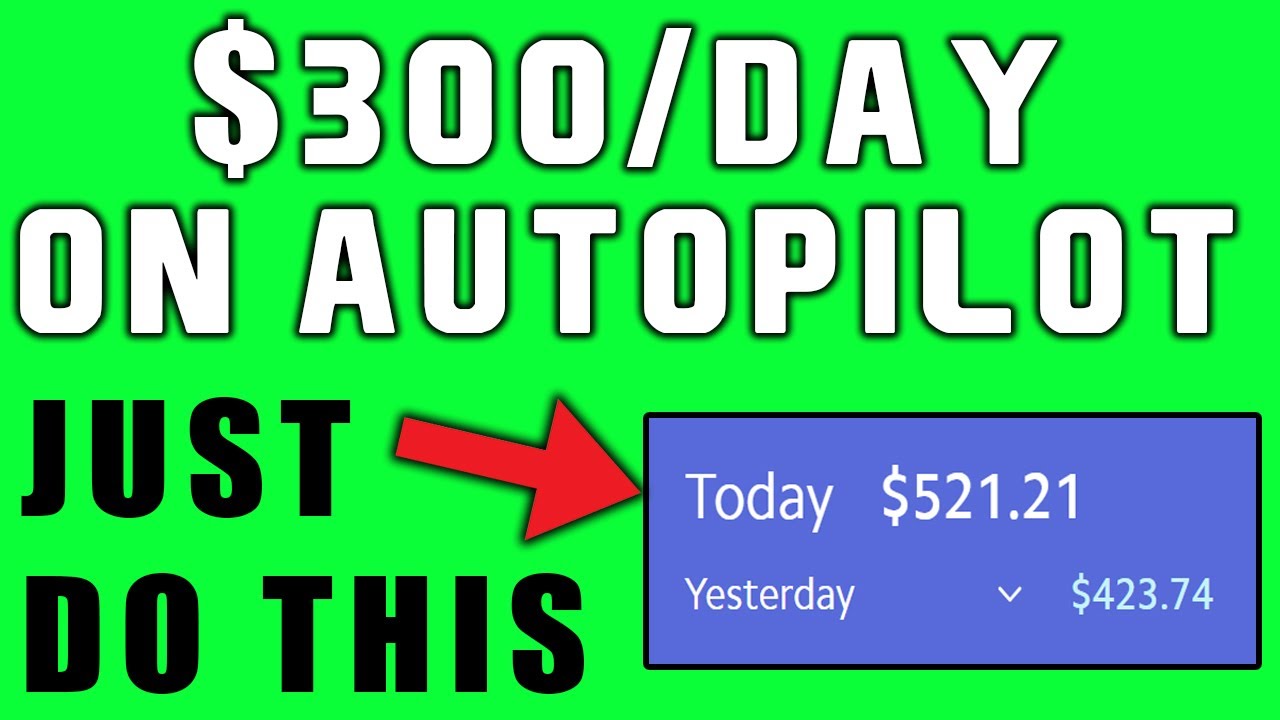 MAKE $300+ a DAY FROM HOME ON AUTOPILOT ðŸ˜›ðŸ’°