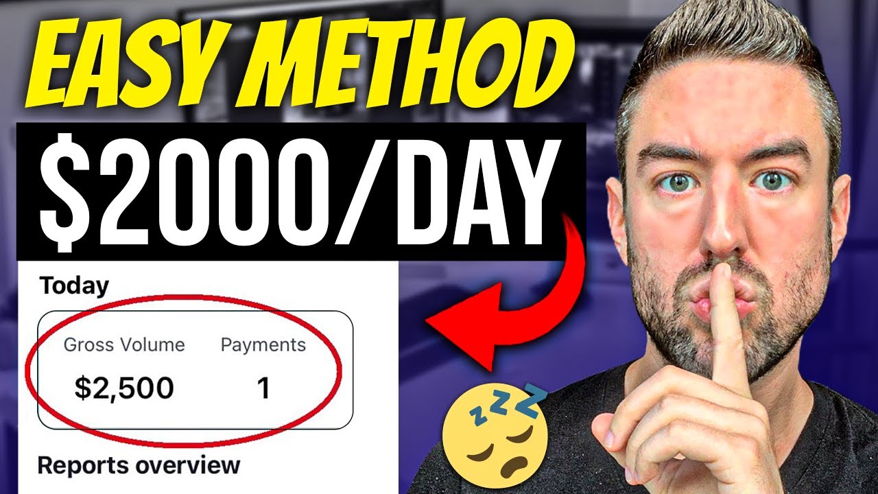 SHOCKINGLY Easy $2000/DAY Method By Copy & Pasting  | Affiliate Marketing 2023