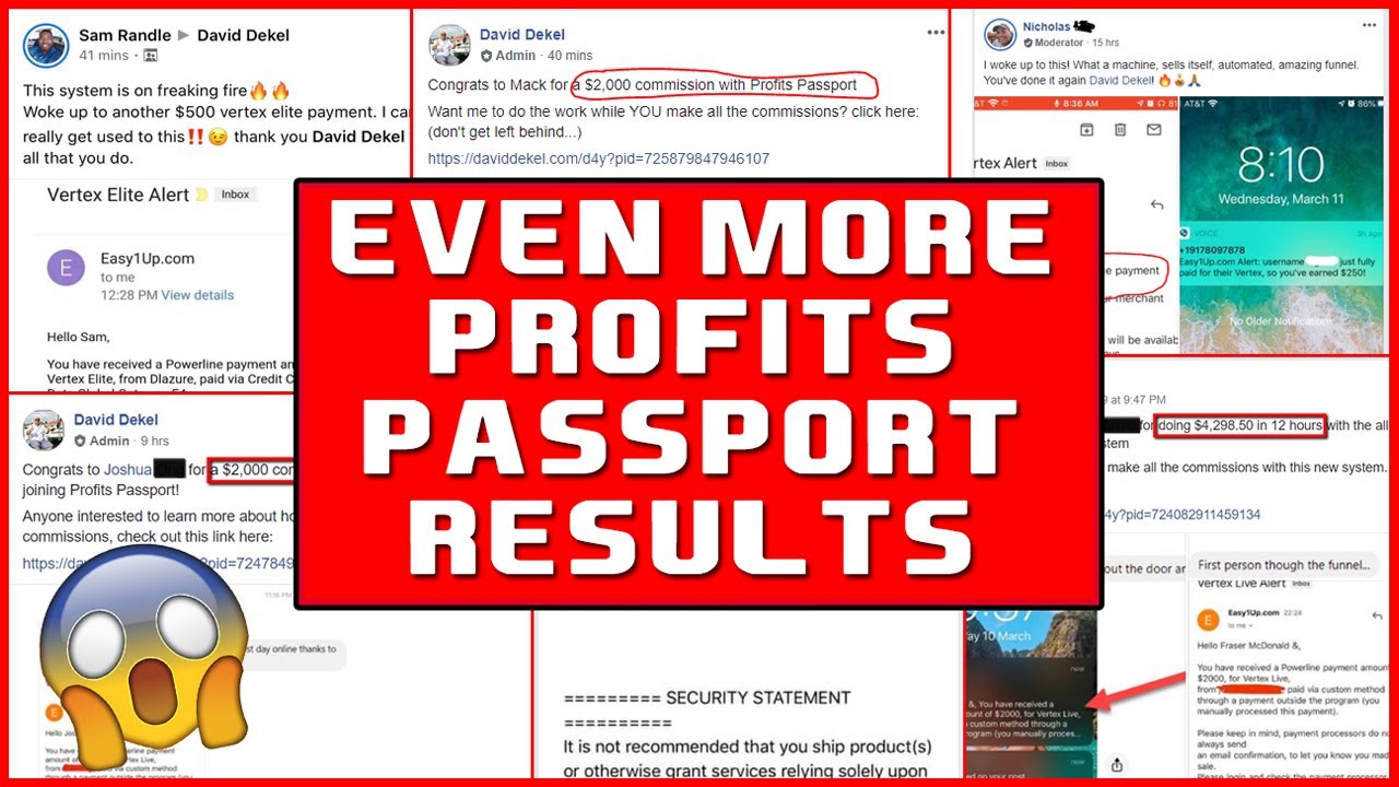 Profits Passport Results & Testimonials! (THESE MAY SHOCK YOU)