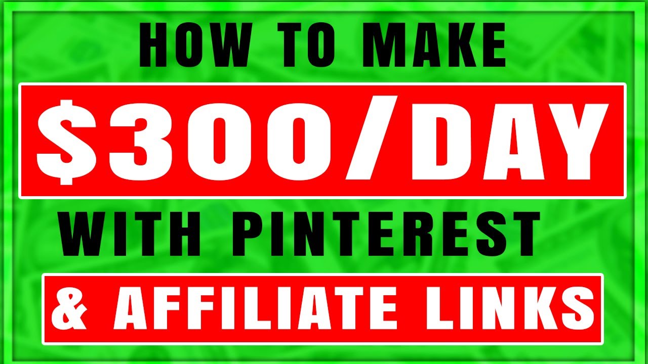 How To Make Money With Pinterest & Affiliate Marketing | FREE TRAFFIC Tutorial