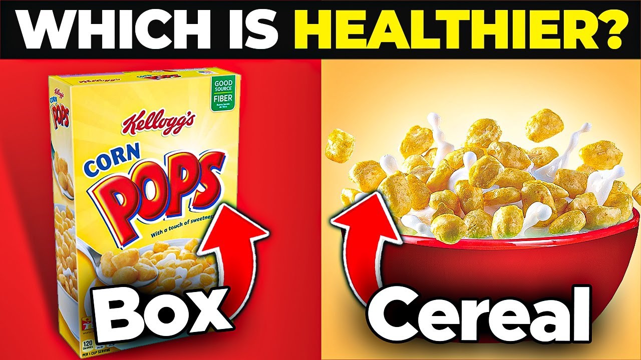 Eating Cereal or the Box: Which is Healthier?
